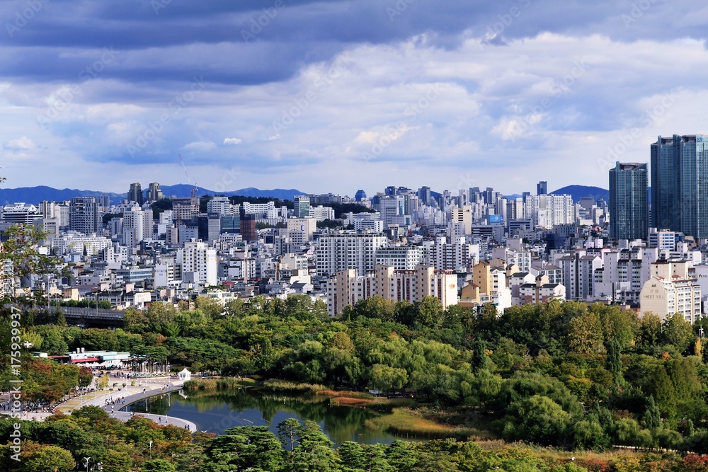 View of Seoul city View of Seoul city