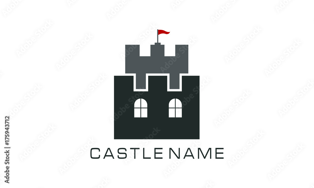 castle vector logo