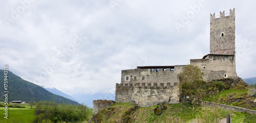 Südtirol- Impressionen, Burgeis im Vinschgau, Fürstenburg photo