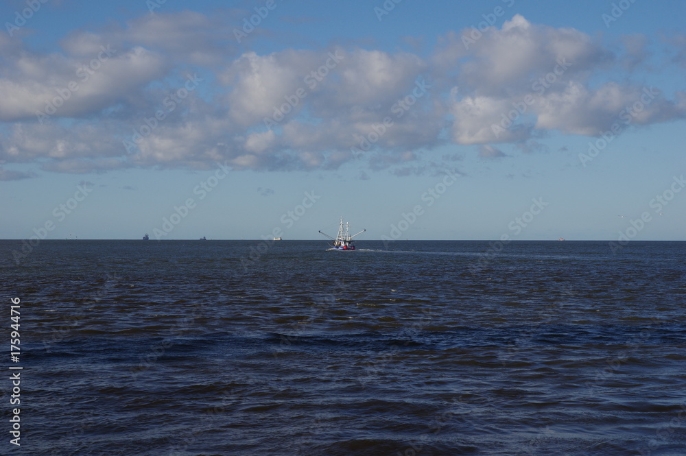 Fischkutter an der Nordsee