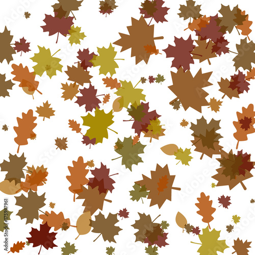 Background of autumn leaves