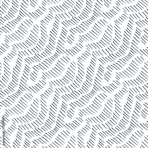 hand drawn rain seamless vector pattern
