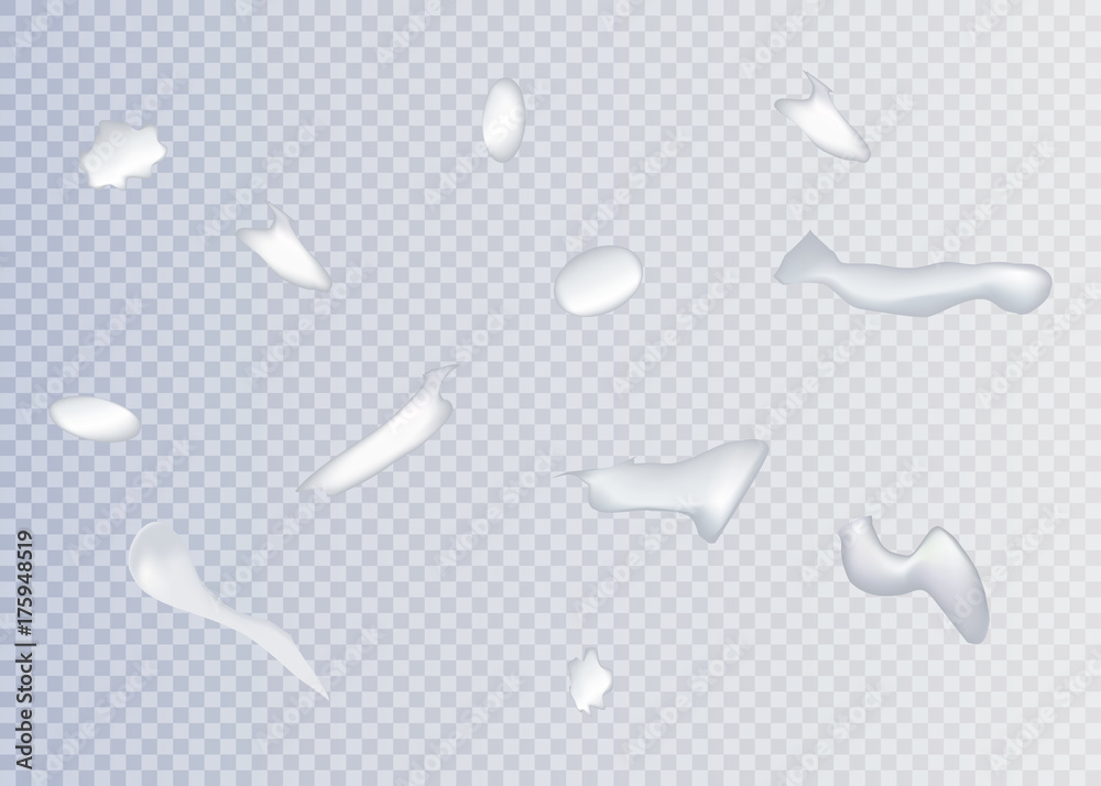 White cream. Cosmetic white product, mousse, gel, whipped cream. White cream. Cosmetic white product, mousse, gel, whipped cream.