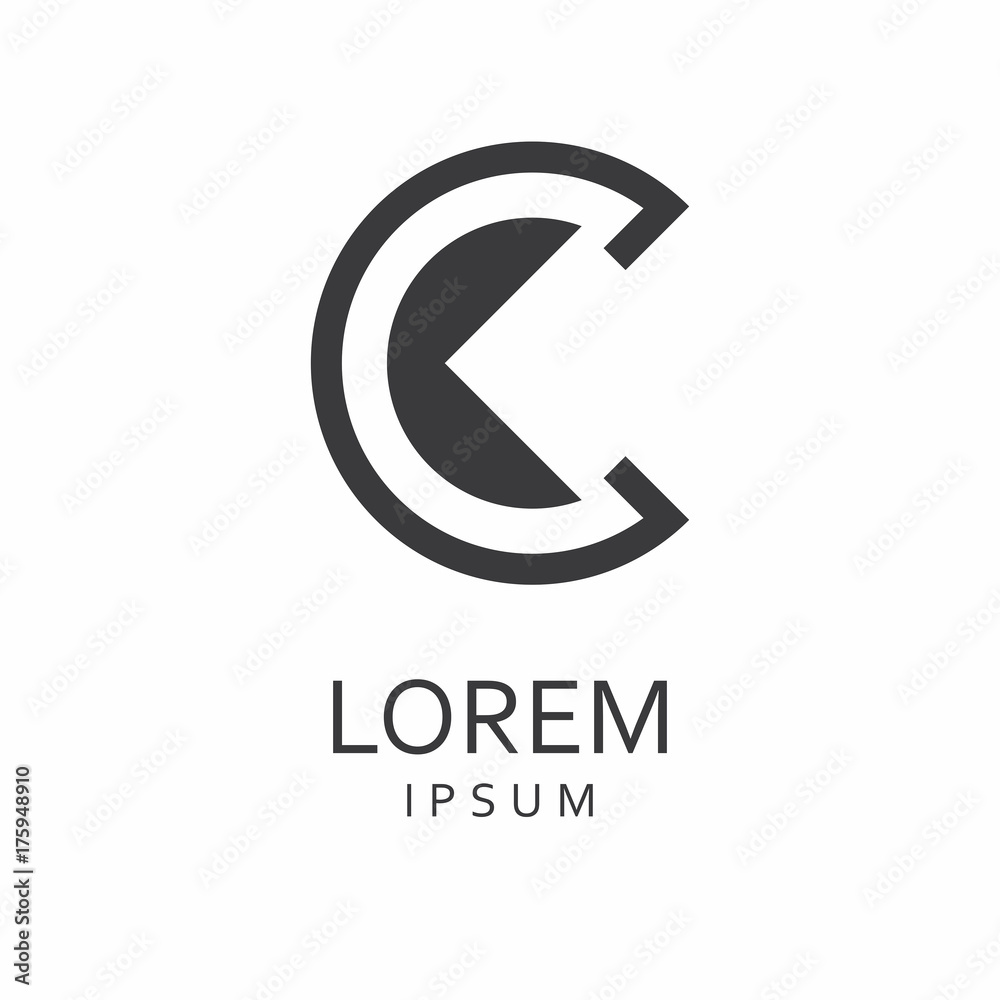 C Letter Logo. Vector Icon C Letter Logo. Vector Icon
