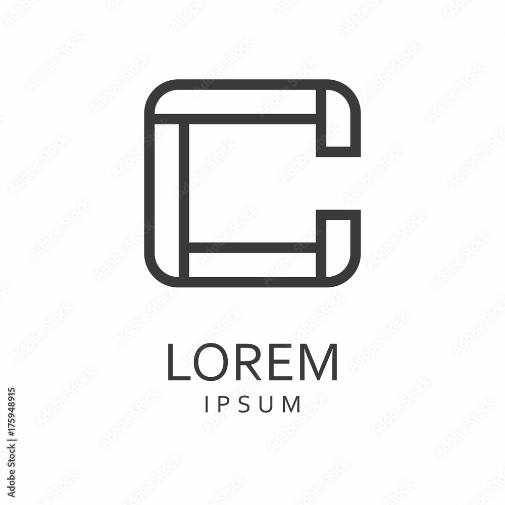 C Letter Logo. Vector Icon C Letter Logo. Vector Icon