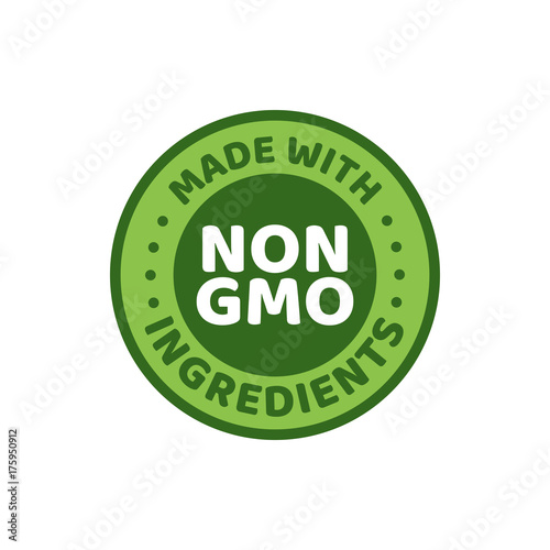 GMO free emblems