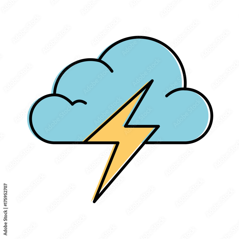 cloud weather with thunder