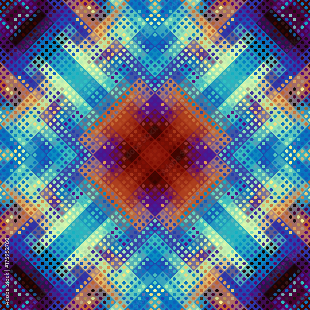 Obraz premium Geometric abstract pattern.