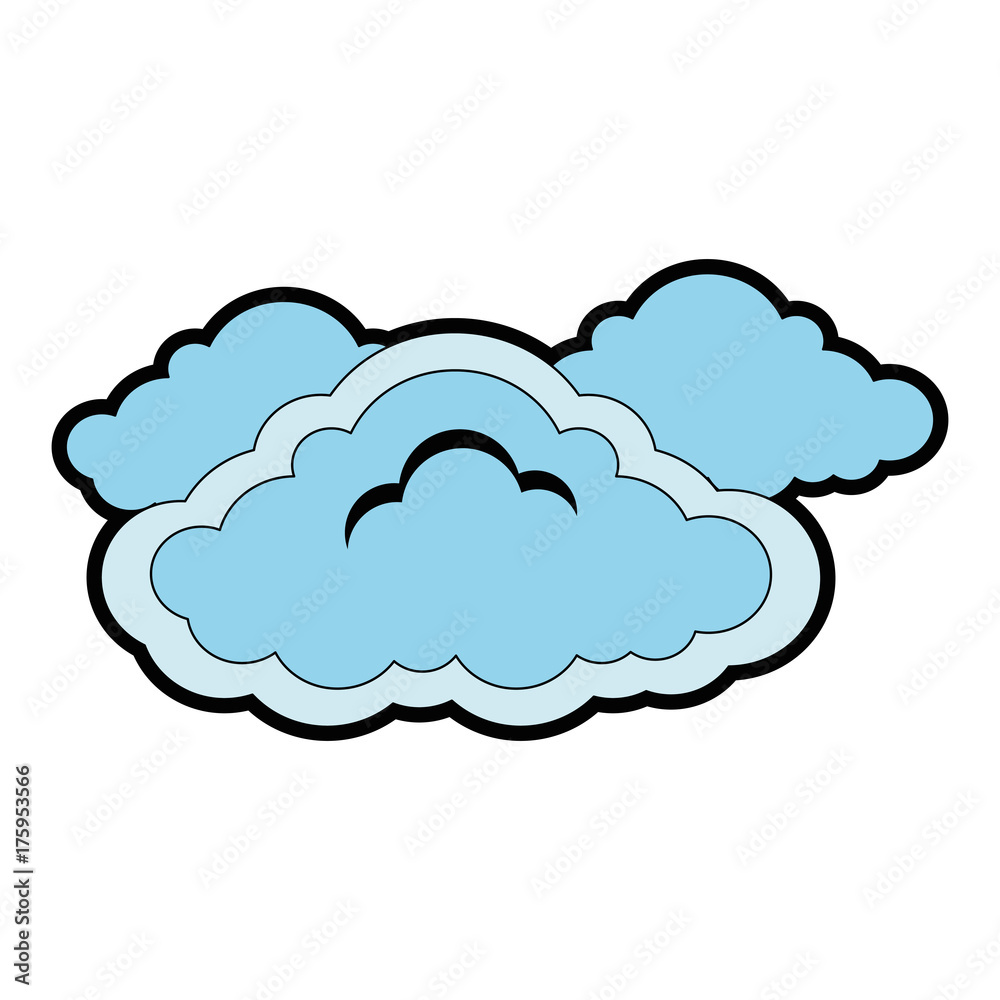 cloud weather symbol icon