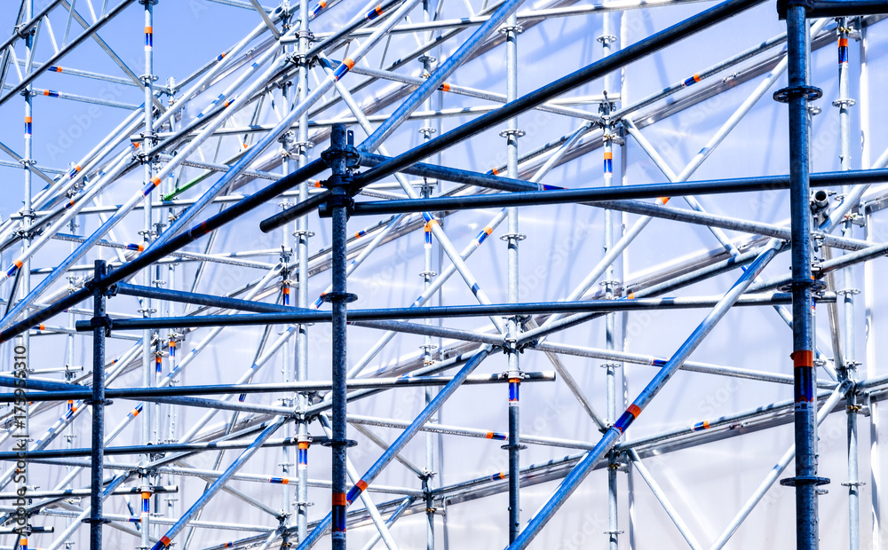 Fototapeta premium scaffolding
