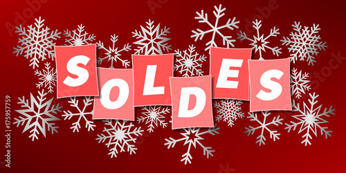 Soldes Hiver Rouge