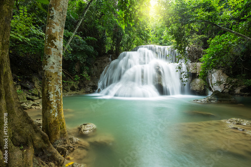Fototapeta Naklejka Na Ścianę i Meble -  beautiful waterfall in Thailand