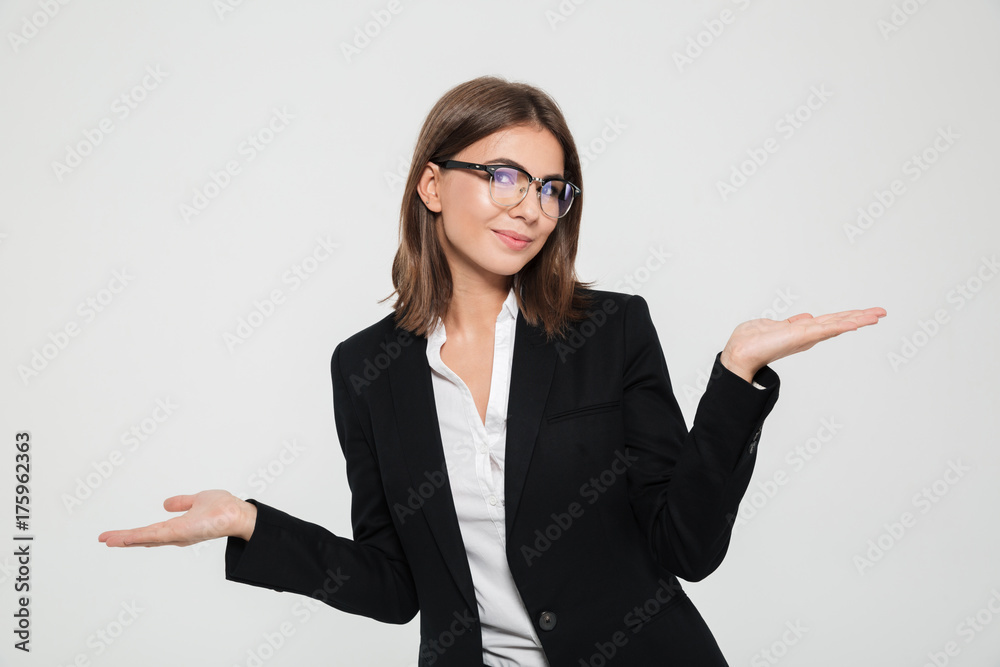 Portrait of an attractive smiling businesswoman Portrait of an attractive smiling businesswoman