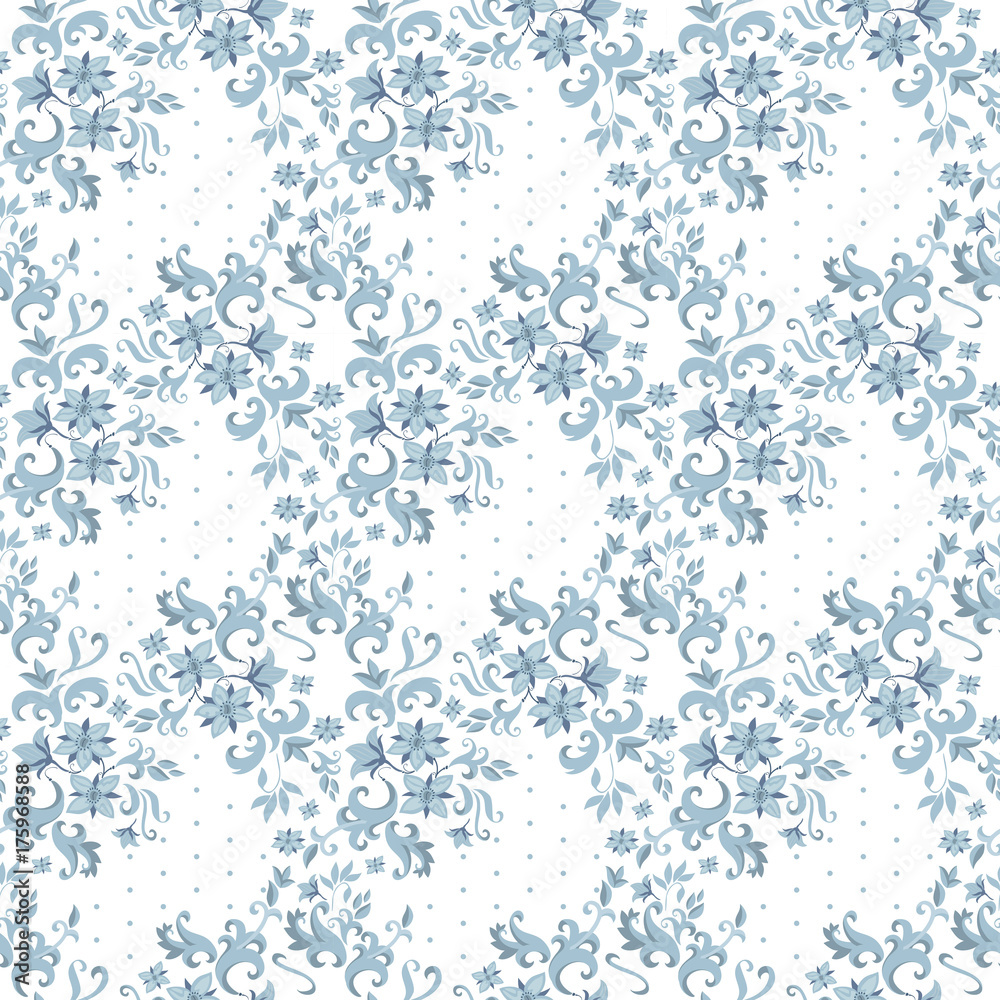 floral textile seamless vector pattern floral textile seamless vector pattern