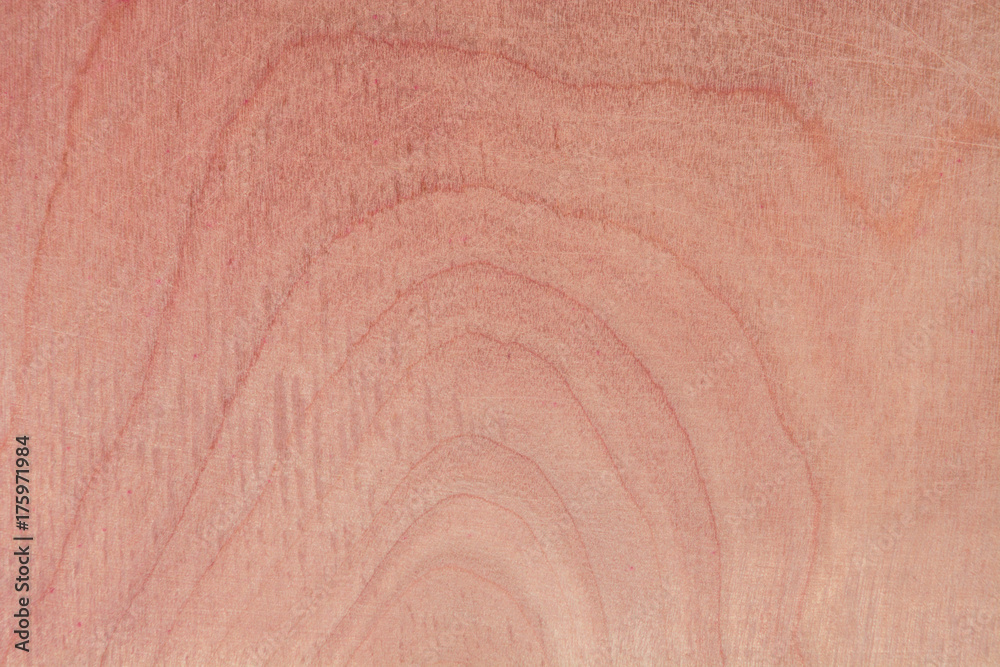 Fototapeta premium texture of natural birch plywood, the surface of the wood has been rubbed with sandpaper and scratched