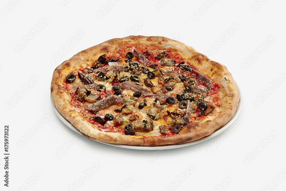 Pizza anchovies