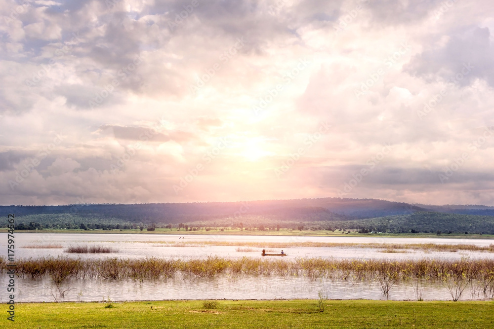 Lam Mun Bon Dam in Nakhon Ratchasim, Thailand