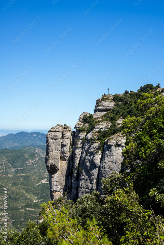 The Mountain of Montserrat, Catalonia, Spain