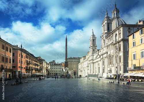 Piazza Navona, Rome. Italy © Iakov Kalinin