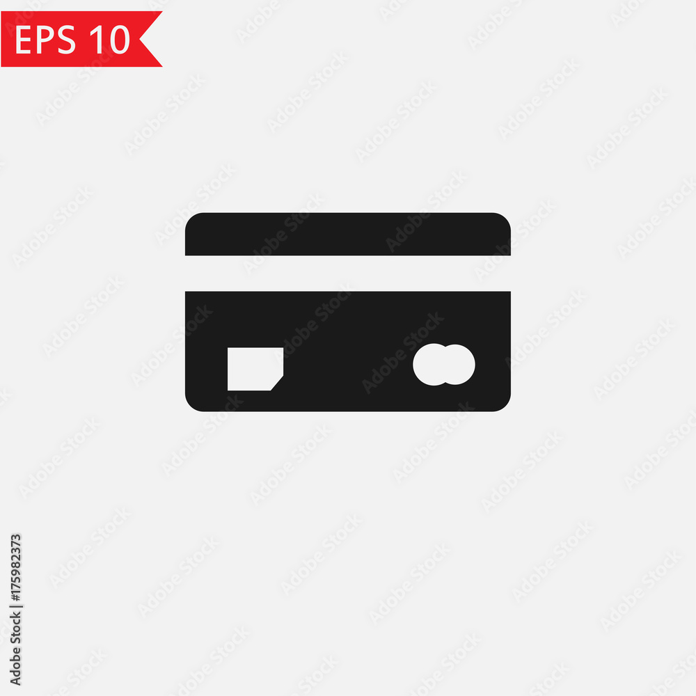 Credit card icon Vector. Credit card icon Vector.
