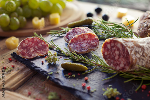 Saucisson sec photo