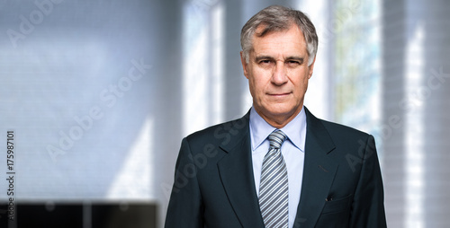 Senior businessman portrait © Minerva Studio