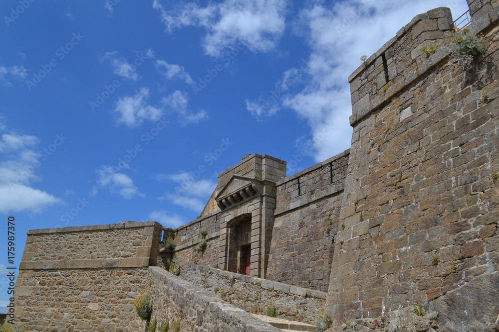 The old fort of Sain-Malo, Brittany, France