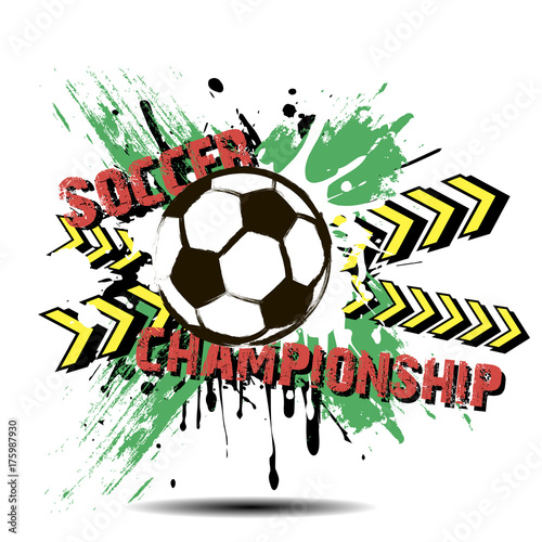 Wallpaper Mural Background abstract soccer ball from blots Torontodigital.ca