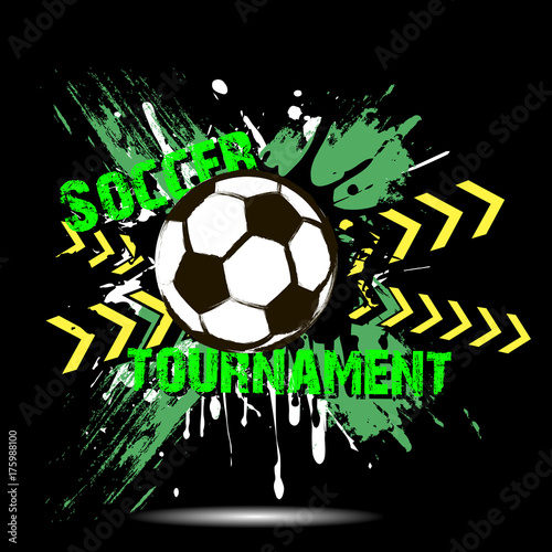 Wallpaper Mural Background abstract soccer ball from blots Torontodigital.ca