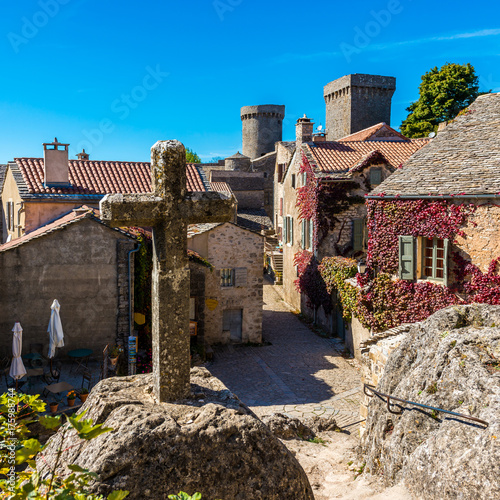 La Couvertoirade en Aveyron, Occitanie, France photo