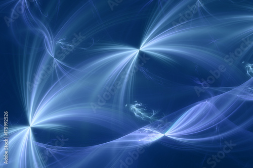 Abstract surreal background. Fantasy fractal design for posters  wallpapers. Computer generated  digital art. In blue and rose colors.