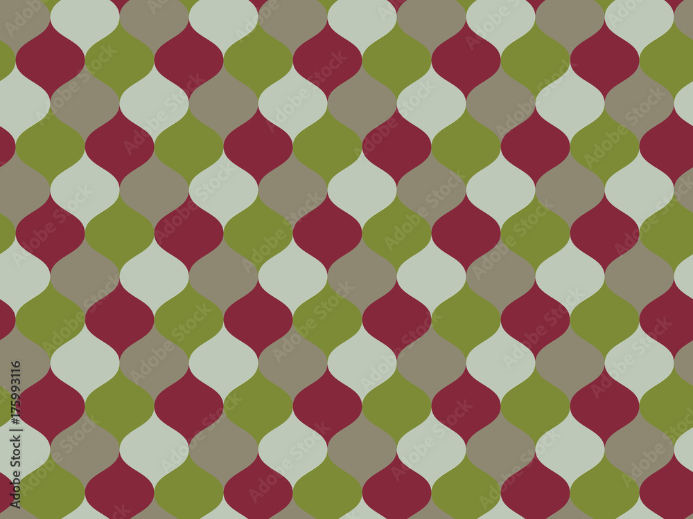 Geometric vector pattern repeat. graphic clean design for fabric, event, etc. pattern is on swatches panel