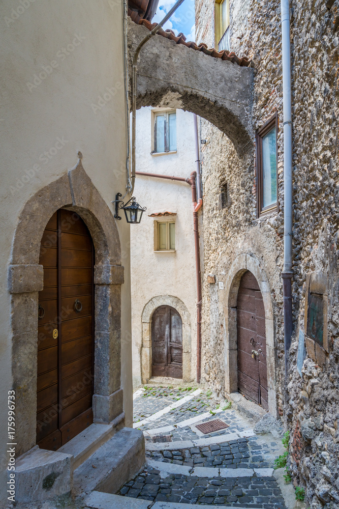Tagliacozzo, province of L'Aquila, Abruzzo, Italy.