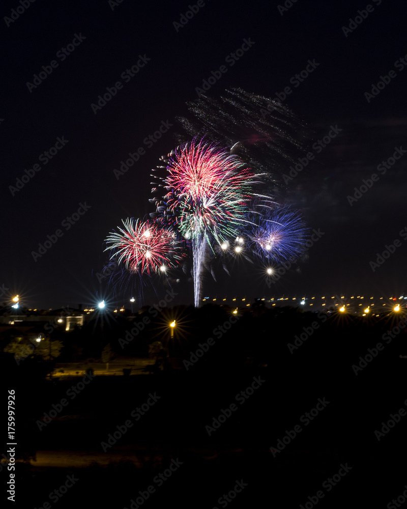 Fourth of July fireworks