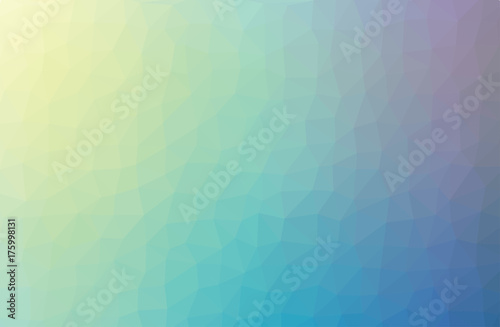 Wallpaper Mural Low poly pattern. Abstract blue violet background. Vector illustration. Torontodigital.ca