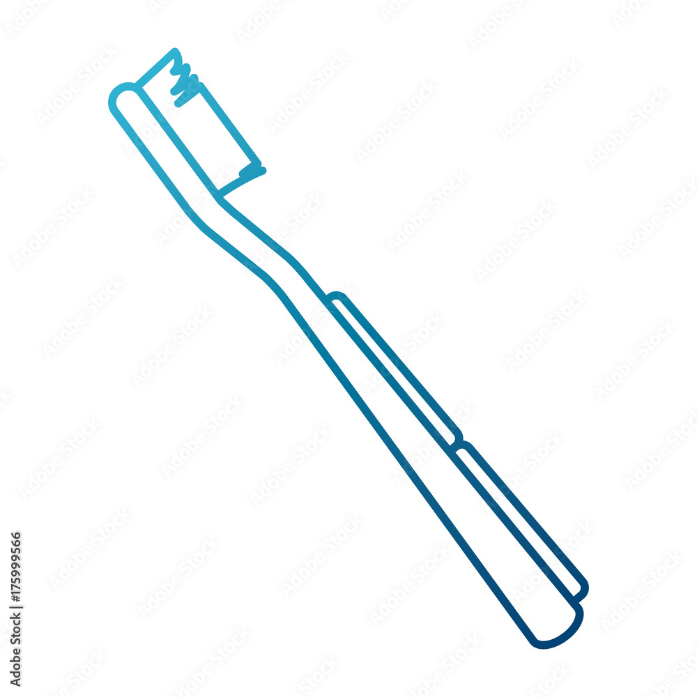 Toothbrush dental hygiene icon vector illustration graphic design Toothbrush dental hygiene icon vector illustration graphic design