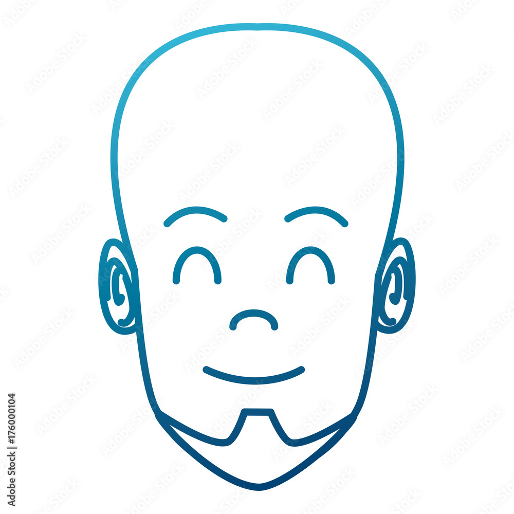 Man face cartoon icon vector illustration graphic design Man face cartoon icon vector illustration graphic design