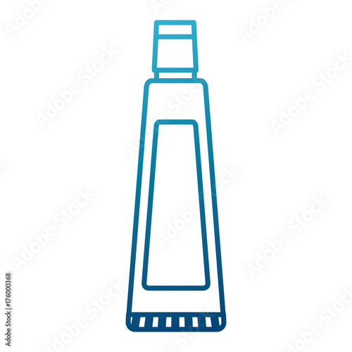 Dental Toothpaste product icon vector illustration graphic design
