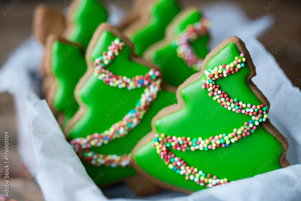 Christmas tree cookies Christmas tree cookies