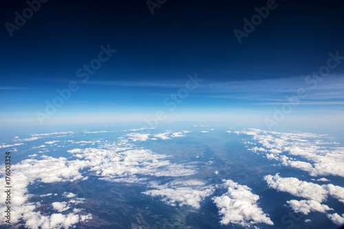 Wallpaper Mural High altitude view between sky and space , in to the dark Torontodigital.ca