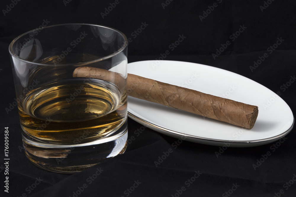 whiskey & cigar