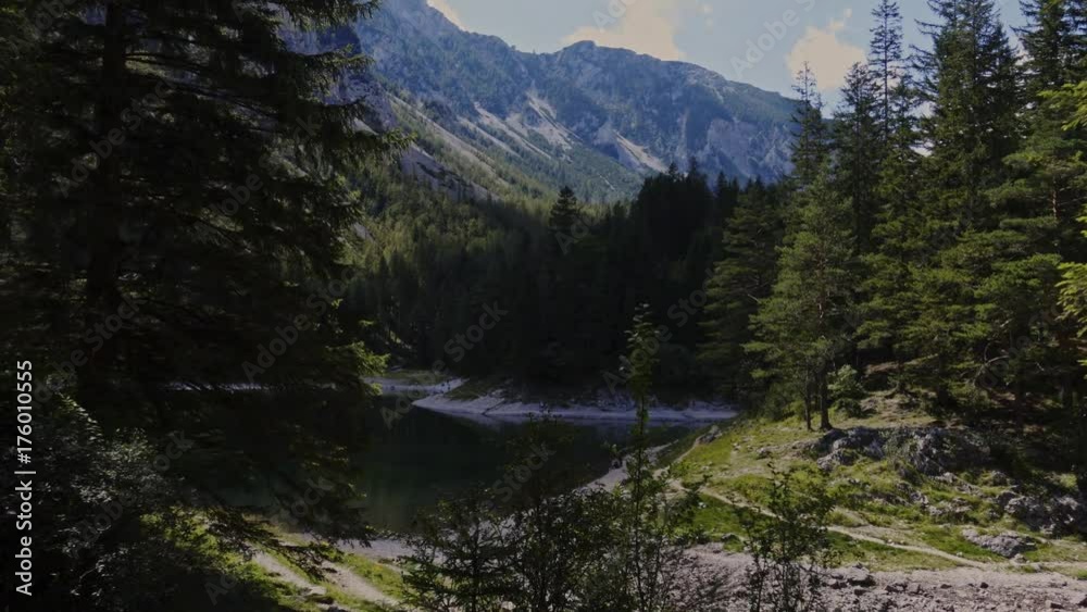 Beautiful lake Gruner See, Austria Beautiful lake Gruner See, Austria