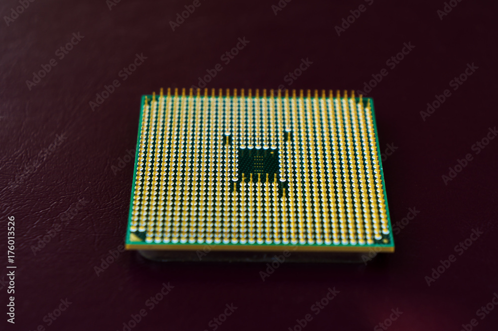 The central processor of the computer The central processor of the computer