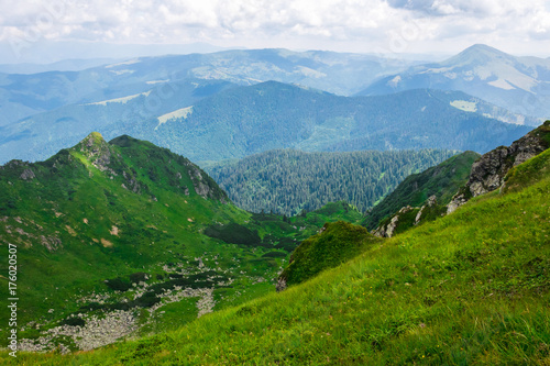 green mountains of Ukraine, Carpathians © Алексей Еремеев