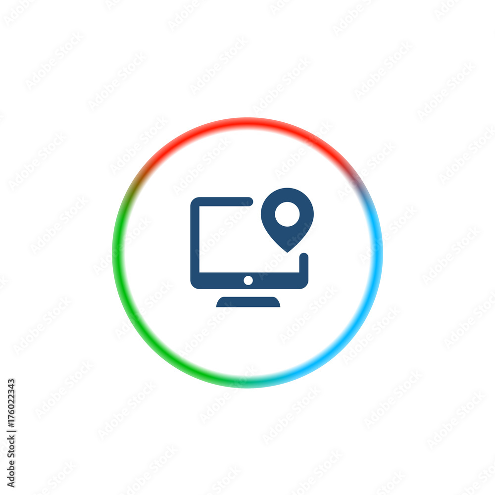 Rainbow Style App Icon Rainbow Style App Icon