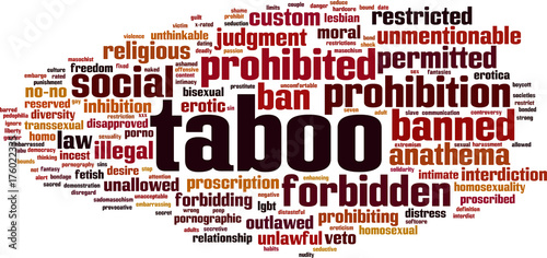 Taboo word cloud