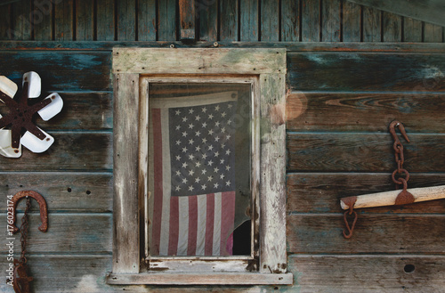 Old American Flag