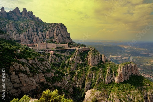 Obraz na płótnie Montserrat, Spain. w salonie