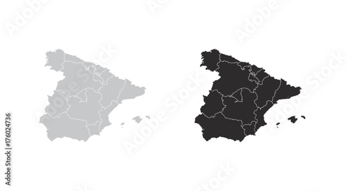 map of Spain