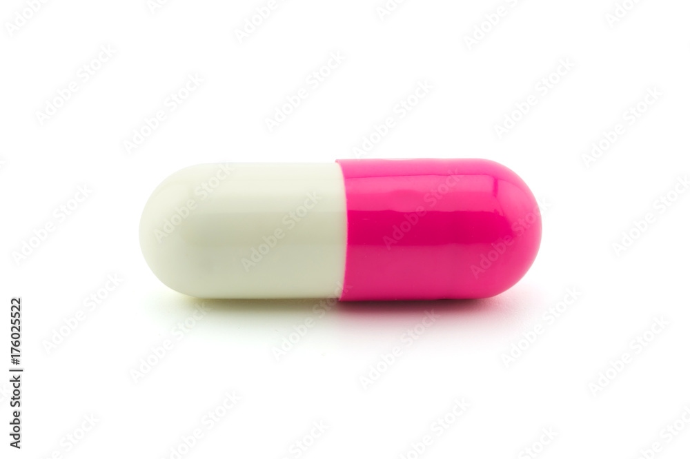 drug capsule, , isolated. Healthcare concept.
